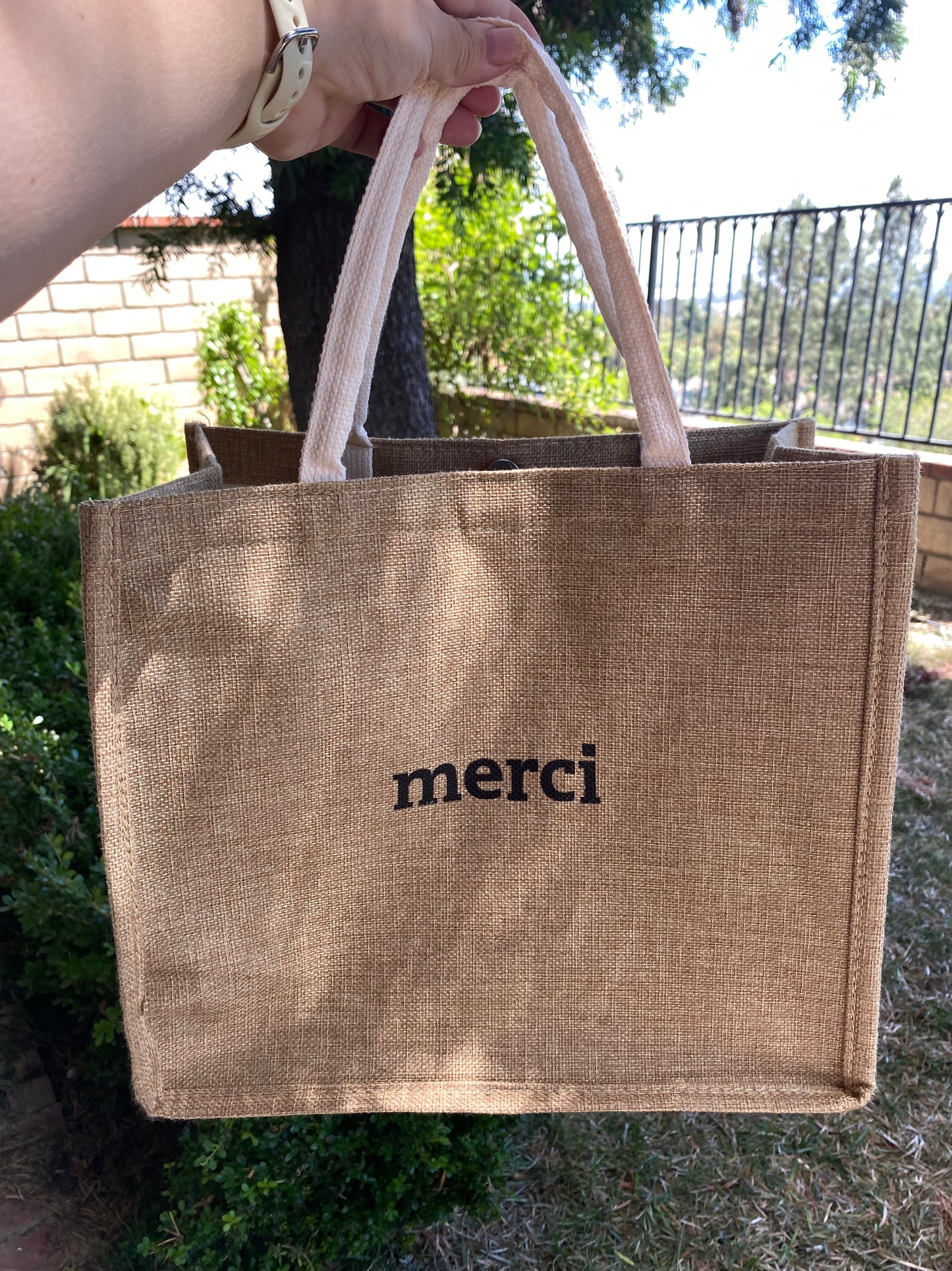 Merci tote
