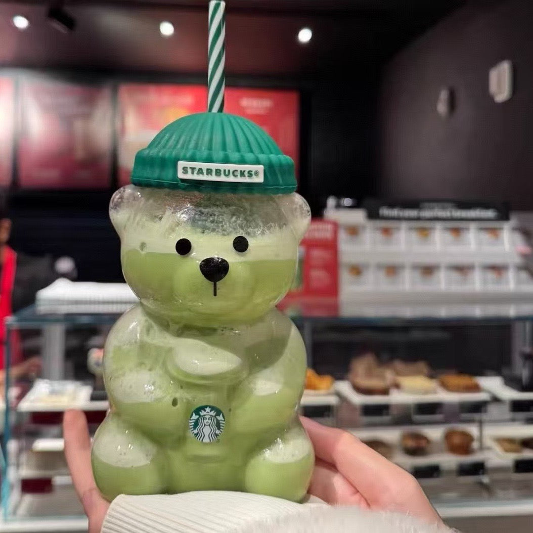 Starbucks Glass Bear tumbler