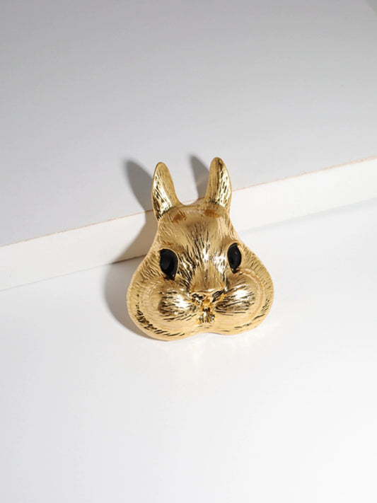 Bunny brooch pin