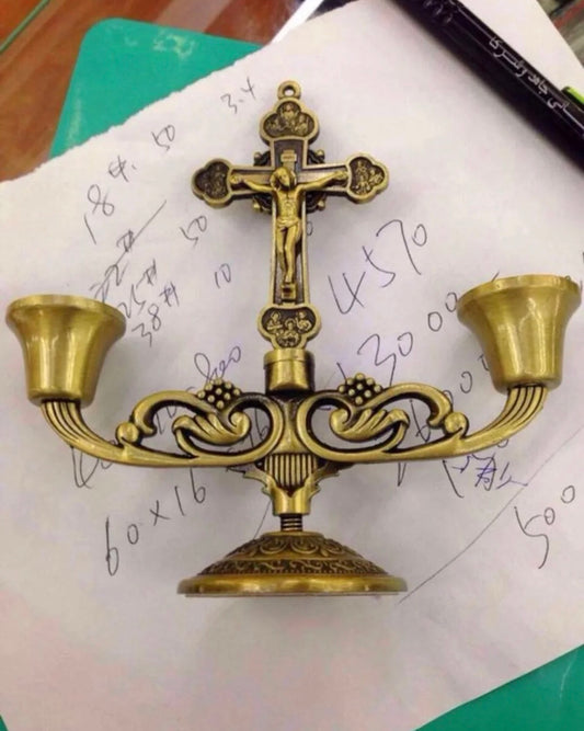 Catholic Gift Candle Holder