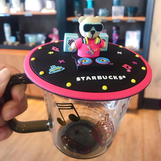 Starbucks DJ Bear Coffee Mug Cover - Cover Only No Mug