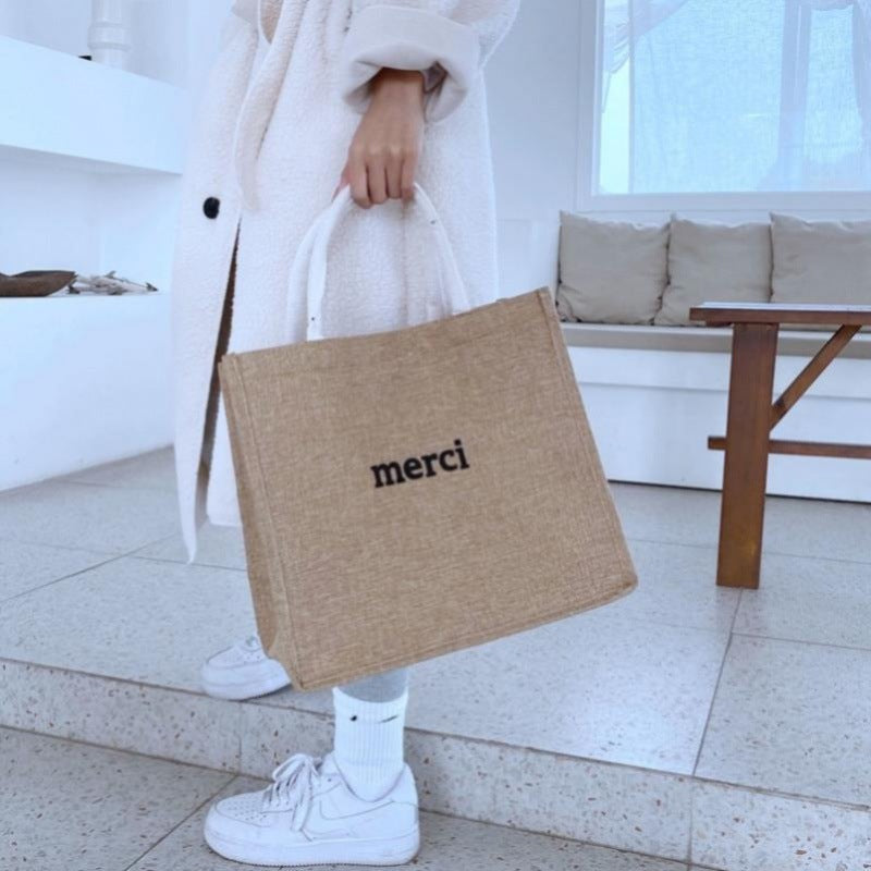 Merci best sale eco bag